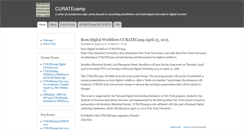 Desktop Screenshot of curatecamp.org